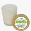 Massage Candle Coconut Lime