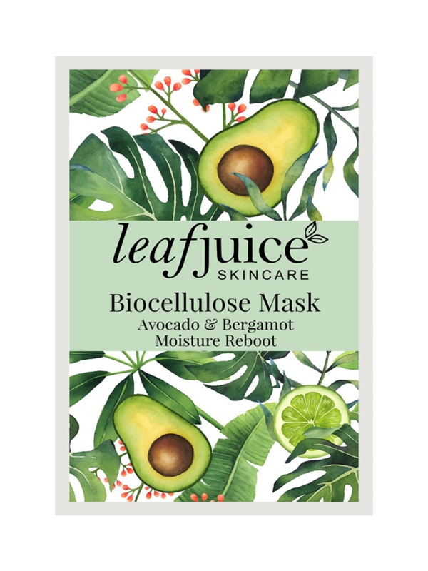Biocellulose Mask Avocado & Bergamot - Moisture Reboot