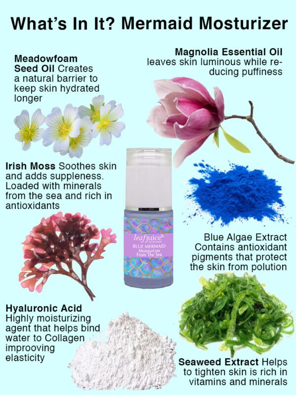 Blue Mermaid moisturizer What's in it?