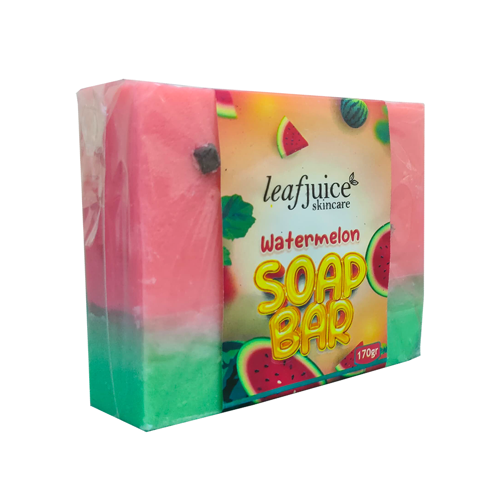 Watermelon Soap Bar Leaf Juice Skincare watermelon-soap-bar-leaf-juice-skincare